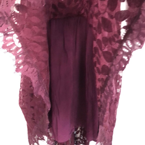 Free People Floral Lace Mesh Dress - Picture 9 of 9